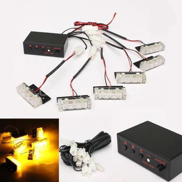 dc12v 18 led строб аварийный проблесковый маяк/строб предупреждение гриль свет аварийного освещения лампа желтый янтарь
dc12v 18 led строб аварийный проблесковый маяк/строб предупреждение гриль свет аварийного освещения лампа желтый янтарь