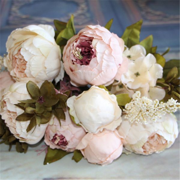 wholesale- artificial flowers silk flower european fall vivid peony fake leaf wedding home party decoration
wholesale- artificial flowers silk flower european fall vivid peony fake leaf wedding home party decoration
