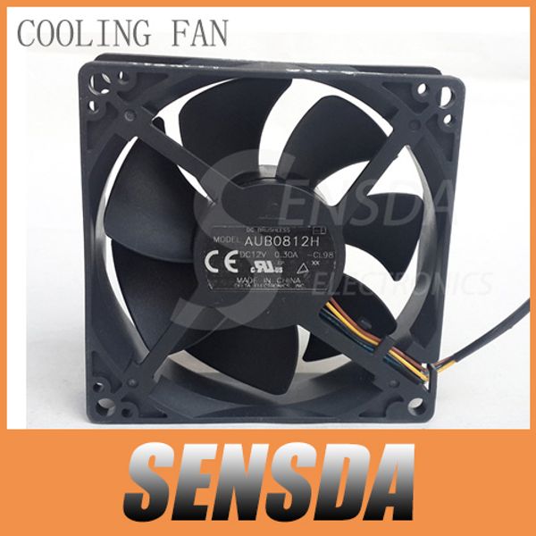 

for delta aub0812h 8cm 80mm 80*80*25mm 8*8*2.5cm 8025 dc 12v 0.30a server inverter axial blower cooler cooling fans