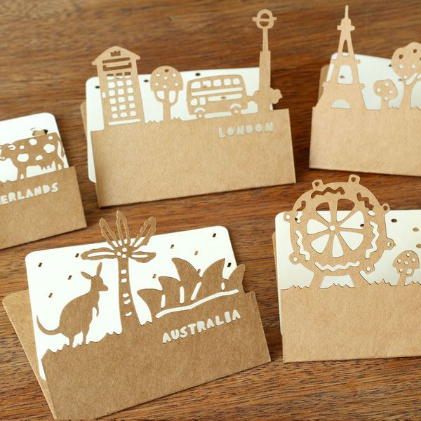 wholesale-9 pcs/lot cute create hollow out paper kraft envelope with greeting card korean stationery wholesale 731
wholesale-9 pcs/lot cute create hollow out paper kraft envelope with greeting card korean stationery wholesale 731