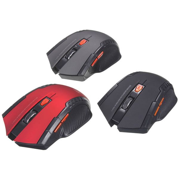 

new 2.4ghz mini portable wireless mouse usb optical 2000dpi adjustable professional game gaming mouse mice for pc lap50pcs/lot