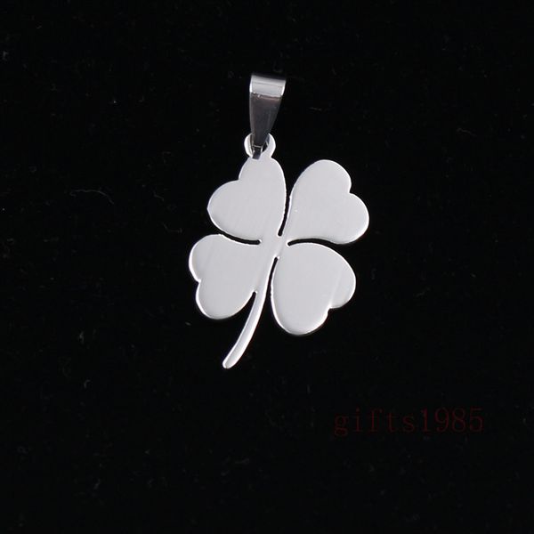lucky clover charm stainless steel pendant necklace support the wholesale, personalized custom., Silver
lucky clover charm stainless steel pendant necklace support the wholesale, personalized custom., Silver
