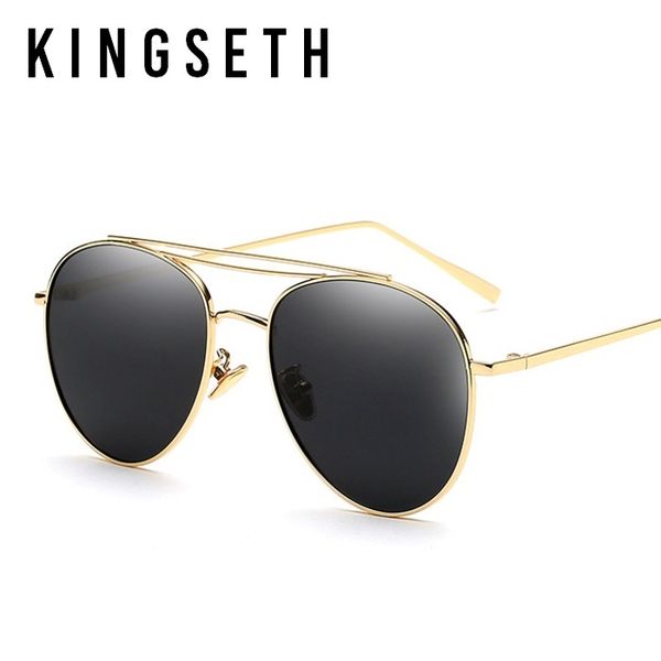 kingseth new arrival ultra light metal pilot sunglasses for men & women fashion round sun glasses classic uv400, White;black
kingseth new arrival ultra light metal pilot sunglasses for men & women fashion round sun glasses classic uv400, White;black