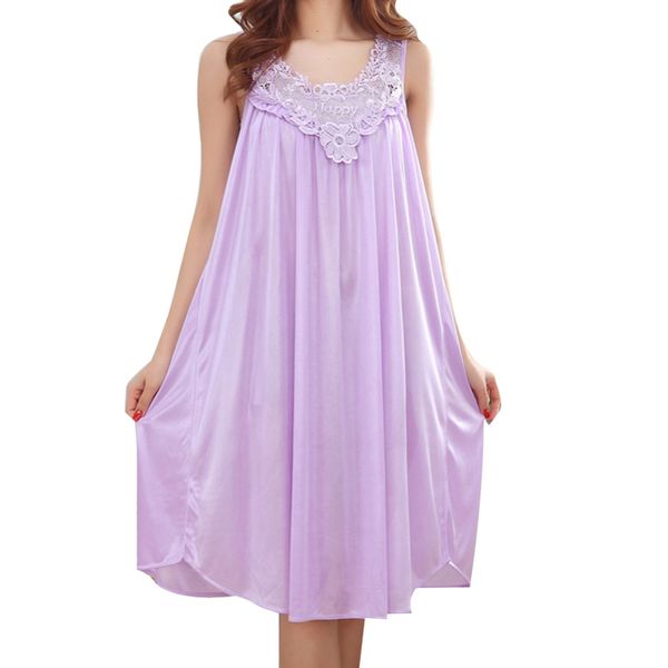 wholesale- wholesale 2017 summer imitation silk spaghetti strap nightgown lace appliques hem home wear solid nightgowns for women, Black;red
wholesale- wholesale 2017 summer imitation silk spaghetti strap nightgown lace appliques hem home wear solid nightgowns for women, Black;red