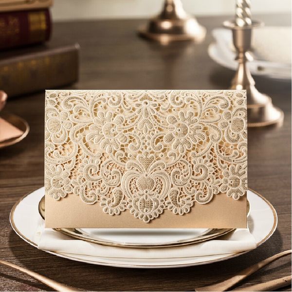 wholesale- elegant wedding invitation card, gold foil embossing & laser cut invitation cover, wedding party invitation card, 50 sets/lot
wholesale- elegant wedding invitation card, gold foil embossing & laser cut invitation cover, wedding party invitation card, 50 sets/lot