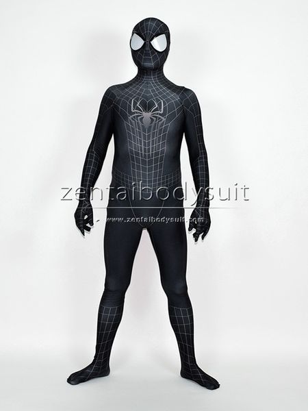 the amazing spiderman 2 black costume black spider-man halloween fullbody cosplay suit, Black;red
the amazing spiderman 2 black costume black spider-man halloween fullbody cosplay suit, Black;red