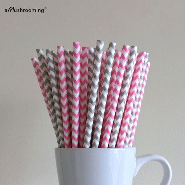 wholesale-25x pink chevron paper drinking straws silver holiday party paper straws wedding baby shower birthday party supplies
wholesale-25x pink chevron paper drinking straws silver holiday party paper straws wedding baby shower birthday party supplies