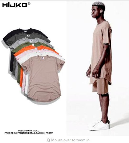 2017 s/s men extended kanye t-shirt cotton swag mens t shirts skateboard tshirt solid hip hop T shirt men's tees tops
2017 s/s men extended kanye t-shirt cotton swag mens t shirts skateboard tshirt solid hip hop T shirt men's tees tops