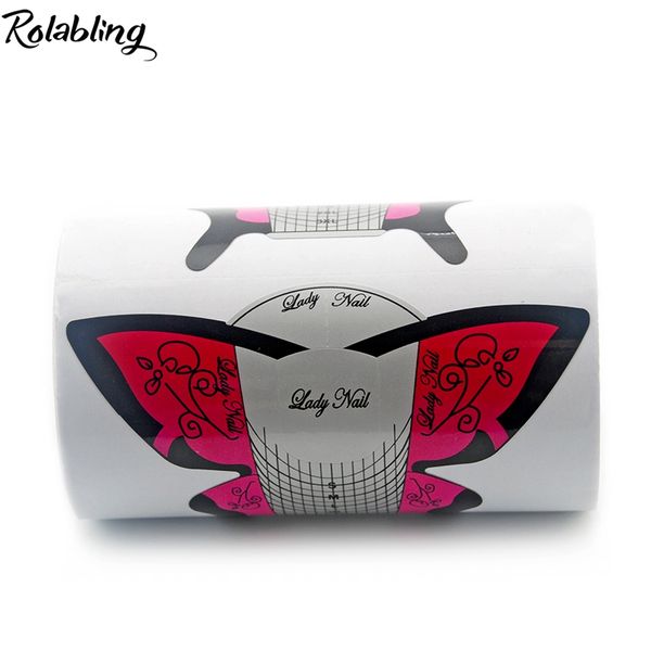 wholesale- new arrival 100pcs/roll butterfly shape design nail extension for forming tools nail art extension for nail art, Black
wholesale- new arrival 100pcs/roll butterfly shape design nail extension for forming tools nail art extension for nail art, Black