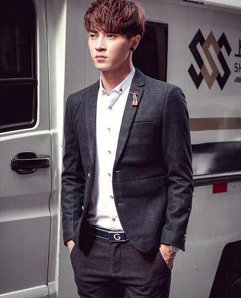 men in europe and the british business and leisure travelers han edition of the new fashion boutique grid cloth jackets / m-2xl, White;black
men in europe and the british business and leisure travelers han edition of the new fashion boutique grid cloth jackets / m-2xl, White;black