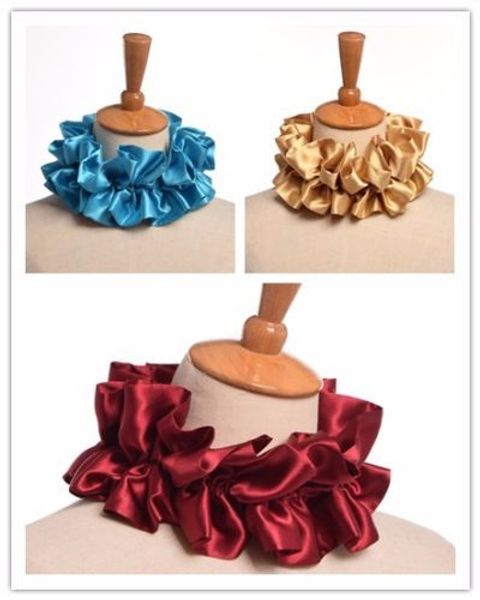 1pc victorian neck ruffled adjustable collar retro cosplay costume props blue/yellow/red fast shipment, Black;red
1pc victorian neck ruffled adjustable collar retro cosplay costume props blue/yellow/red fast shipment, Black;red