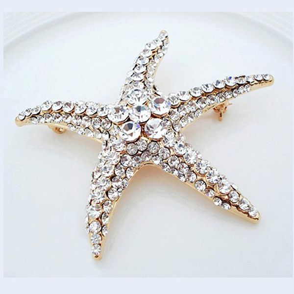 shiny crystal rhinestone starfish brooch for women girl gift wedding bride brooches jewelry wholesale xmas gifts, Gray
shiny crystal rhinestone starfish brooch for women girl gift wedding bride brooches jewelry wholesale xmas gifts, Gray