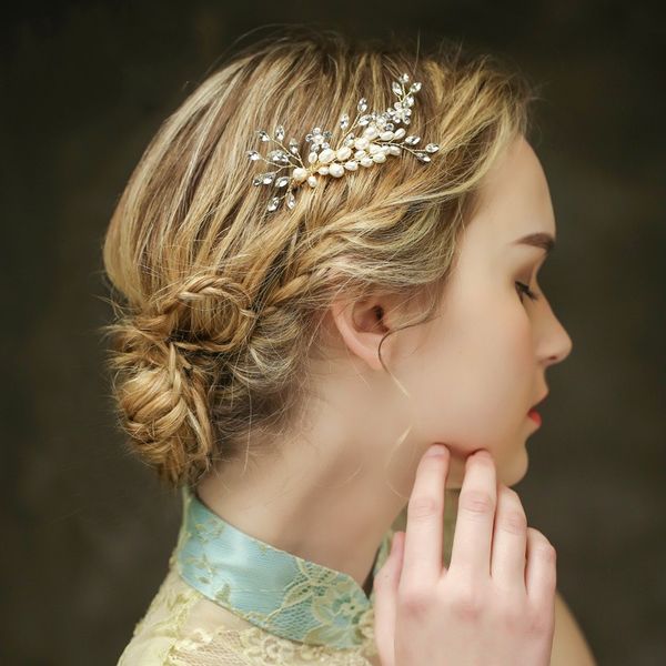 beijia Elegant Gold Floral Hair Accessories Wedding Combs Handmade Tiara Bridal Hair Comb Women Pearl Hair Jewelry
beijia Elegant Gold Floral Hair Accessories Wedding Combs Handmade Tiara Bridal Hair Comb Women Pearl Hair Jewelry