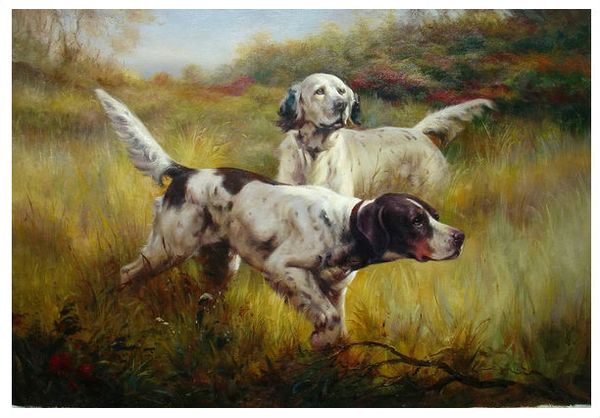 hunting dogs,pure hand painted modern wall decor animal art oil painting on canvas.multi sizes a007
hunting dogs,pure hand painted modern wall decor animal art oil painting on canvas.multi sizes a007