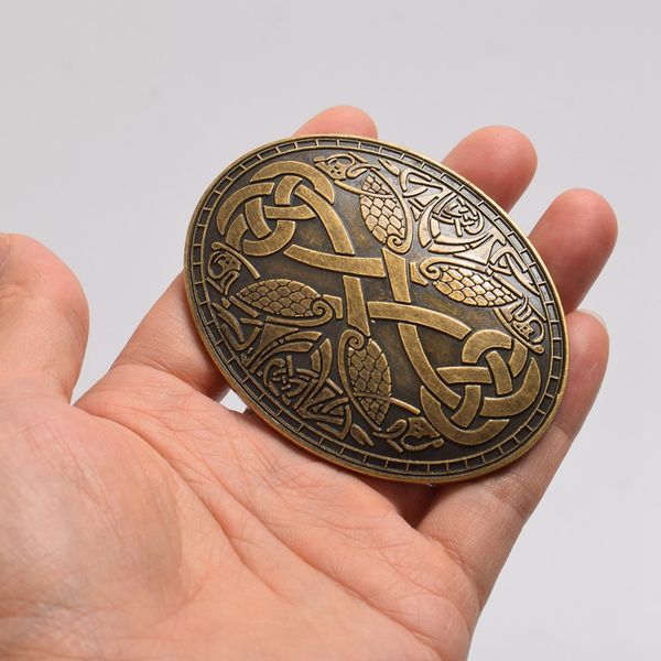 1pair retro medieval turtle fibula vintage viking oval brooch sca nordic tortoise brooch party cosplay accessories, Silver
1pair retro medieval turtle fibula vintage viking oval brooch sca nordic tortoise brooch party cosplay accessories, Silver