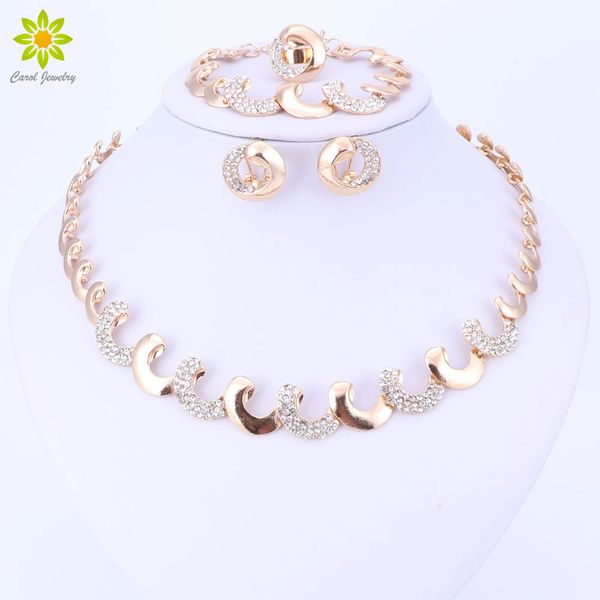 18k gold plated african beads jewelry sets for women party nigerian bridal crystal classic necklace accessories, Slivery;golden
18k gold plated african beads jewelry sets for women party nigerian bridal crystal classic necklace accessories, Slivery;golden