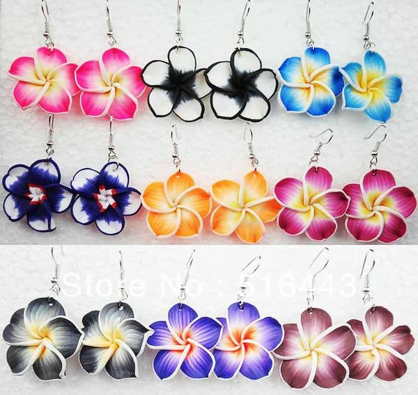 mix color charms 6pairs fimo lucky flowers drop earrings for women wholesale fashion jewelry a-408, Silver
mix color charms 6pairs fimo lucky flowers drop earrings for women wholesale fashion jewelry a-408, Silver