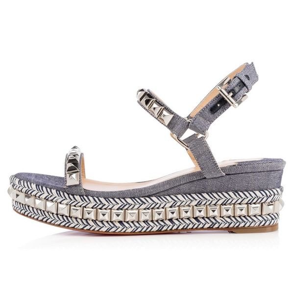 Top Quality Spring/Summer Ladies Red Bottom Women Shoes Cataclou Wedge Sandals Outdoor Gladiator Sandals Fashion Flats
Top Quality Spring/Summer Ladies Red Bottom Women Shoes Cataclou Wedge Sandals Outdoor Gladiator Sandals Fashion Flats