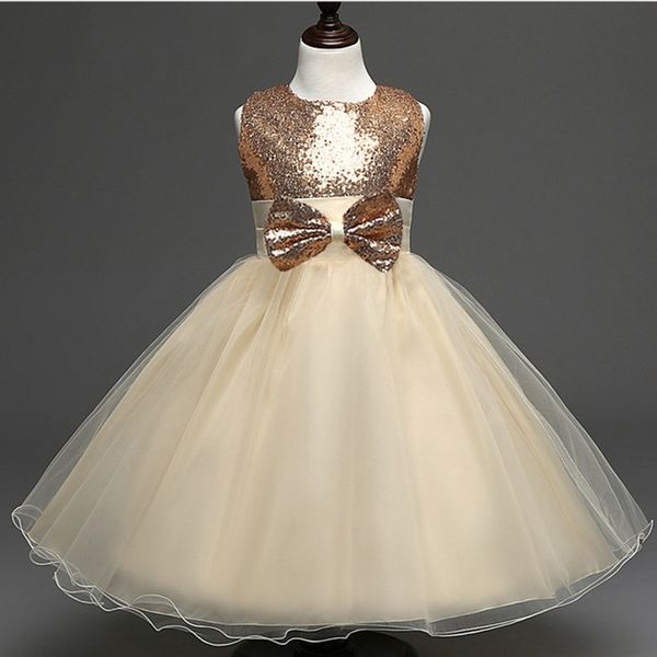 jewel neck ball gown flower girl dresses floor length 2019 sequined holy communion dresses for girls, White;blue
jewel neck ball gown flower girl dresses floor length 2019 sequined holy communion dresses for girls, White;blue