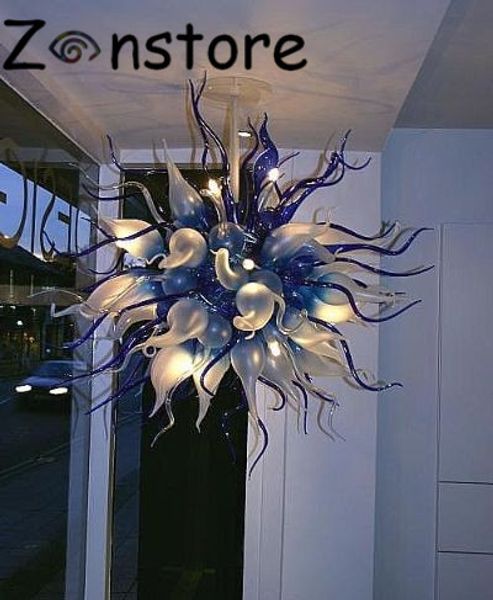 fashionable cobalt flower hanging lamps crystal modern staircase chandelier kitchen home decor small size led light 100% hand blown glass li
fashionable cobalt flower hanging lamps crystal modern staircase chandelier kitchen home decor small size led light 100% hand blown glass li