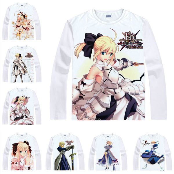coolprint anime shirt fate hollow ataraxia t-shirts multi-style long sleeve saber arturia pendragon cosplay motivs hentai shirts, White;black
coolprint anime shirt fate hollow ataraxia t-shirts multi-style long sleeve saber arturia pendragon cosplay motivs hentai shirts, White;black