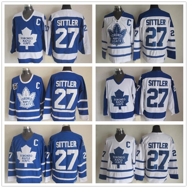 Toronto Maple Leafs Darryl Sittler Hockey Jerseys Vintage Classic 75th Anniversary #27 Darryl Sittler Jersey Blue White C Patch
Toronto Maple Leafs Darryl Sittler Hockey Jerseys Vintage Classic 75th Anniversary #27 Darryl Sittler Jersey Blue White C Patch
