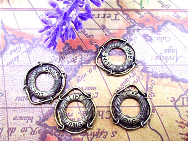 45pcs--life ring charms,antique bronze life preserver charm pendants,jewelry making 22x24m, Bronze;silver
45pcs--life ring charms,antique bronze life preserver charm pendants,jewelry making 22x24m, Bronze;silver