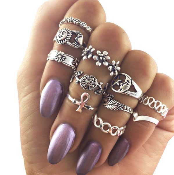 retro style carve patterns midi rings sun flower stars 11 pieces rings set jewelry selling ring factory price ing
retro style carve patterns midi rings sun flower stars 11 pieces rings set jewelry selling ring factory price ing