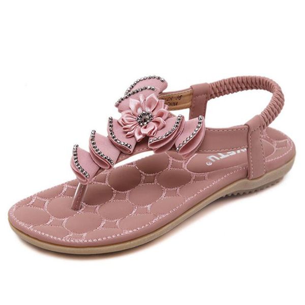2017 new korean style women sandals bohemia flats crystal flower sandlas summer shoes clip toe flats shoes, Black
2017 new korean style women sandals bohemia flats crystal flower sandlas summer shoes clip toe flats shoes, Black