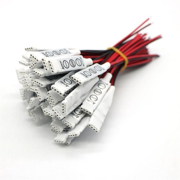 Rgb Controller Dc5-24v 3key Led Mini Controller For 5050 3528 3014 2835 Smd Rgb Led Strip