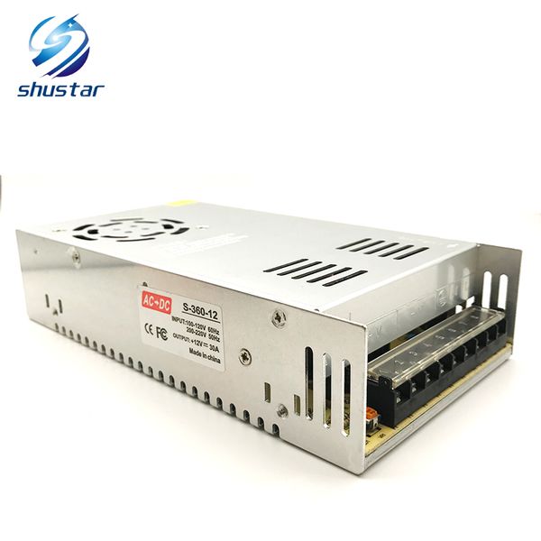 wholesale lighting transformers 30a 360w 85v -265v ac to dc 12v switch power supply adapter converter for rgb led strip light
wholesale lighting transformers 30a 360w 85v -265v ac to dc 12v switch power supply adapter converter for rgb led strip light