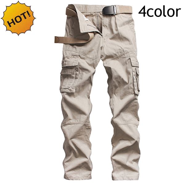 wholesale- 2016 oudoors straight cotton cargo pants men army militar tactical jungle camo trousers plus size 40, Black
wholesale- 2016 oudoors straight cotton cargo pants men army militar tactical jungle camo trousers plus size 40, Black