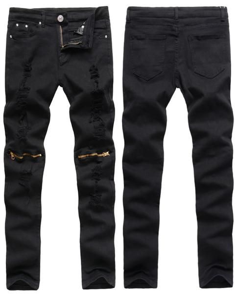 wholesale- fashion patchwork hip-hop black men ripped jeans pants 2016 men's casual brand skinny slim fit jeans pencil biker design, Blue
wholesale- fashion patchwork hip-hop black men ripped jeans pants 2016 men's casual brand skinny slim fit jeans pencil biker design, Blue