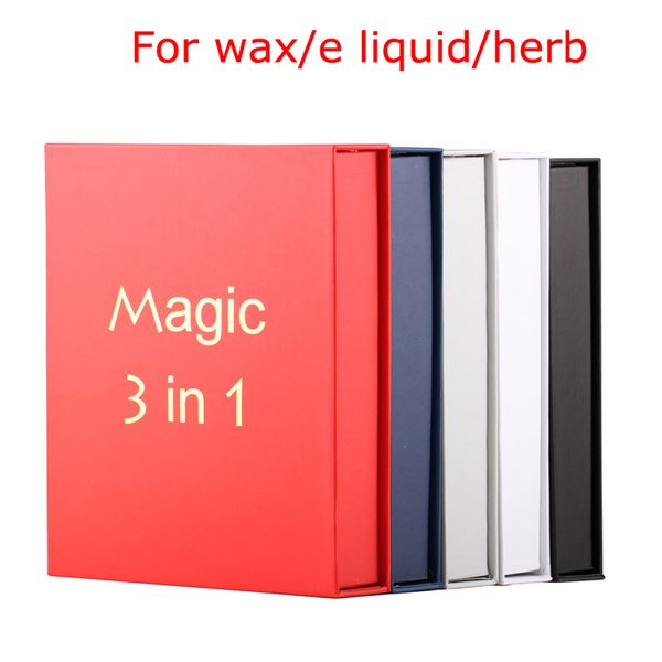 Магия 3 в 1 Испаритель Starter Kit воск сухой травы назад MT3 стекла Globle Форсунка 900mAh EVOD батареи Испарители пера
Магия 3 в 1 Испаритель Starter Kit воск сухой травы назад MT3 стекла Globle Форсунка 900mAh EVOD батареи Испарители пера