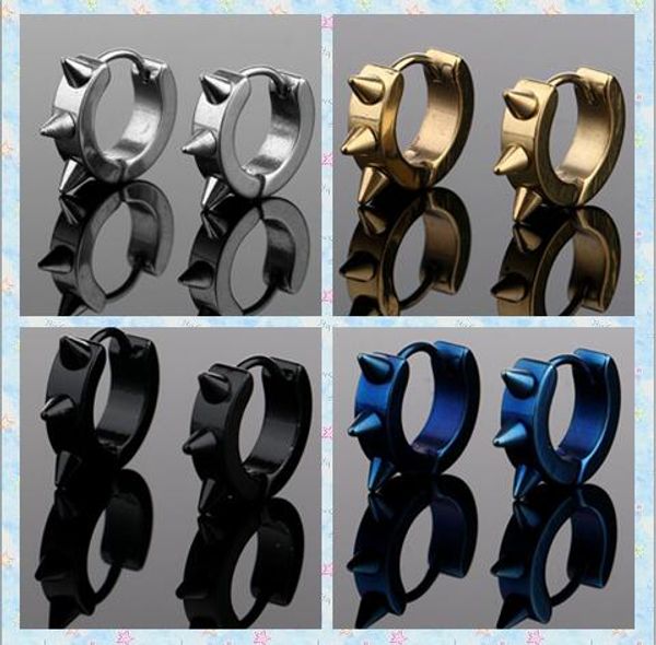 2017 selling punk 4mm stainless steel rivet stud earrings for men earrings the ear clip titanium earrings gold silvery black blue, Golden;silver
2017 selling punk 4mm stainless steel rivet stud earrings for men earrings the ear clip titanium earrings gold silvery black blue, Golden;silver