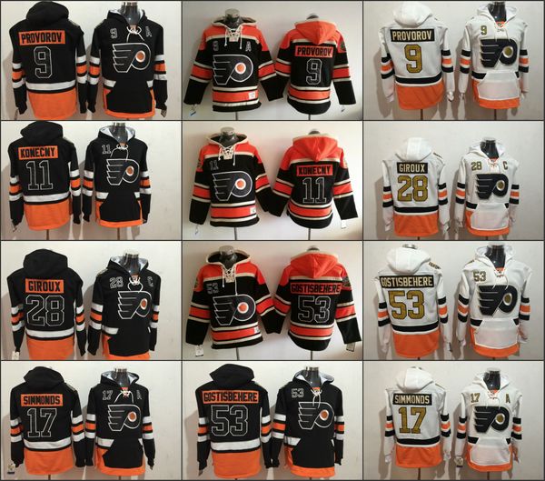 new 2017 stadium series philadelphia flyers 93 jakub voracek 53 shayne gostisbehere 28 claude giroux 27 ron hextall hoodie jerseys, Black;red
new 2017 stadium series philadelphia flyers 93 jakub voracek 53 shayne gostisbehere 28 claude giroux 27 ron hextall hoodie jerseys, Black;red