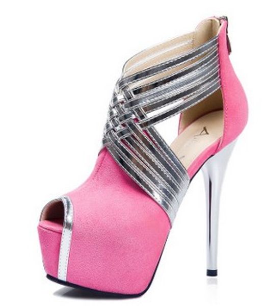 platform peep toes wedding women lady shoe fashion bandage women dress 132, Black
platform peep toes wedding women lady shoe fashion bandage women dress 132, Black