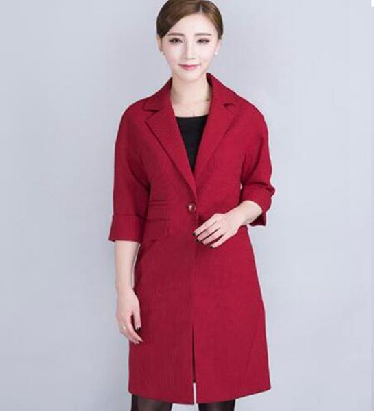 women temperament of the spring and autumn period and the han edition 7 minutes of sleeve a grain of buckle trench coat/m-4xl, Black
women temperament of the spring and autumn period and the han edition 7 minutes of sleeve a grain of buckle trench coat/m-4xl, Black