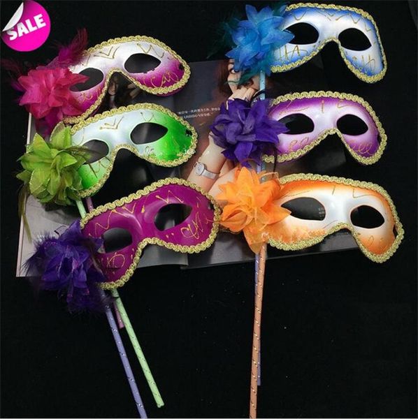 new 30pcs venetian half face flower mask masquerade party on stick mask halloween christmas dance wedding party mask i049
new 30pcs venetian half face flower mask masquerade party on stick mask halloween christmas dance wedding party mask i049