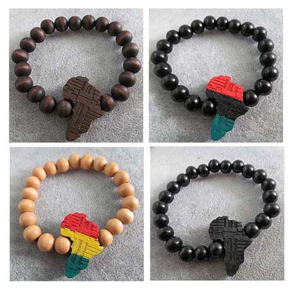 4pcs /lots Mixed Colors Good wood hiphop hip-hop african/ africa map fashion bracelets wholesale
4pcs /lots Mixed Colors Good wood hiphop hip-hop african/ africa map fashion bracelets wholesale
