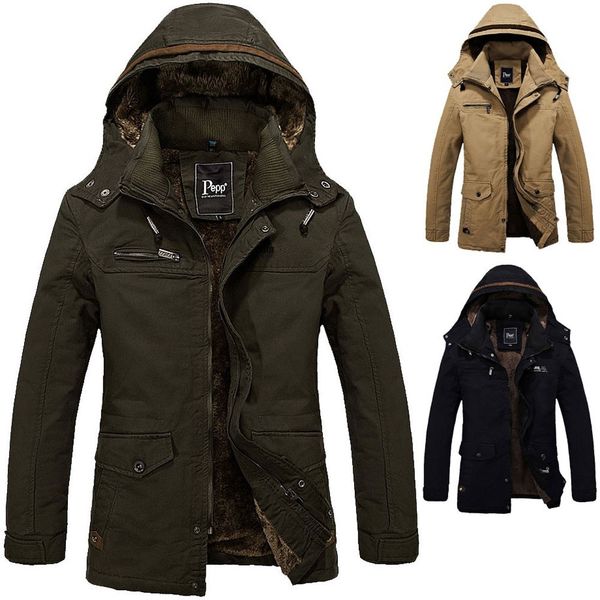 Men's Winter Warm Coat Boys Jacket Cotton Fleece Hooded Jacket Men Overcoat Large Size For Winter Autumn
Men's Winter Warm Coat Boys Jacket Cotton Fleece Hooded Jacket Men Overcoat Large Size For Winter Autumn
