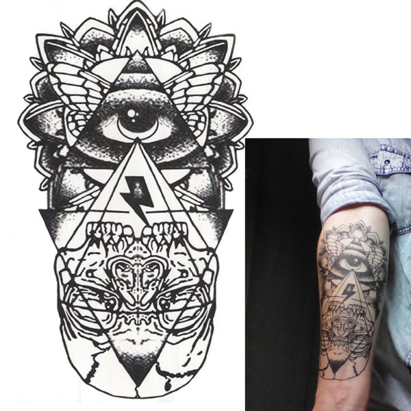 wholesale- 5pcs waterproof large temporary tattoo stickers men arm leg fake transfer tattoo eye products tatuagem temporaria
wholesale- 5pcs waterproof large temporary tattoo stickers men arm leg fake transfer tattoo eye products tatuagem temporaria