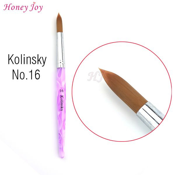 wholesale- promotion new arrival size #16 kolinsky professional painting nail acrylic brush purple handle acrylic pincel liquid powder pen, Yellow
wholesale- promotion new arrival size #16 kolinsky professional painting nail acrylic brush purple handle acrylic pincel liquid powder pen, Yellow