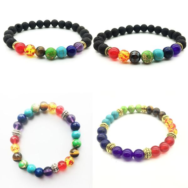 mixed style women men natural lava rock beaded 7 chakra bracelets healing energy stone mala bracelet jewelry ing, Black
mixed style women men natural lava rock beaded 7 chakra bracelets healing energy stone mala bracelet jewelry ing, Black