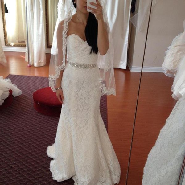 robe de mariage White Lace Mermaid Wedding Dresses 2017 Sweetheart Lace Up Back Cheap Wedding Gowns vestidos de novia
robe de mariage White Lace Mermaid Wedding Dresses 2017 Sweetheart Lace Up Back Cheap Wedding Gowns vestidos de novia