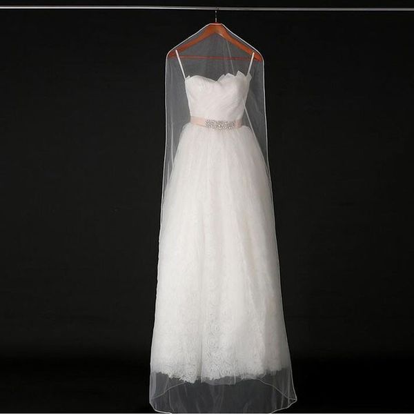 160cm 180cm transparent wedding dress dust cover soft tulle garment bags bridal gown scratch resistant net yarn bag 50pcs
160cm 180cm transparent wedding dress dust cover soft tulle garment bags bridal gown scratch resistant net yarn bag 50pcs