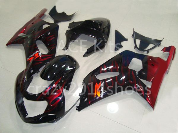 5 gifts new abs motorcycle fairing kits 100% fit for suzuki gsxr600 gsxr750 01 02 03 k1 r600 r750 2001 2002 2003 black red flame no.11
5 gifts new abs motorcycle fairing kits 100% fit for suzuki gsxr600 gsxr750 01 02 03 k1 r600 r750 2001 2002 2003 black red flame no.11