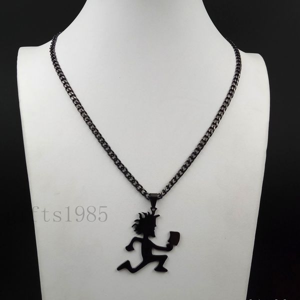 mens large hiphop black hatchet man stainless steel pendant cuban chain necklace juggalo, Silver
mens large hiphop black hatchet man stainless steel pendant cuban chain necklace juggalo, Silver