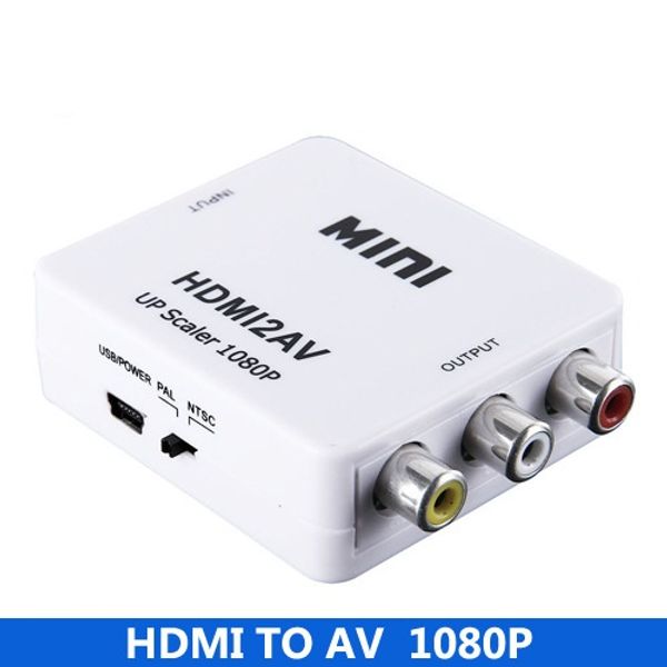 HDMI2AV 1080P HD видеоадаптер HDMI в AV конвертер CVBS + L / R HDMI в RCA 30 шт. / Лот 
HDMI2AV 1080P HD видеоадаптер HDMI в AV конвертер CVBS + L / R HDMI в RCA 30 шт. / Лот