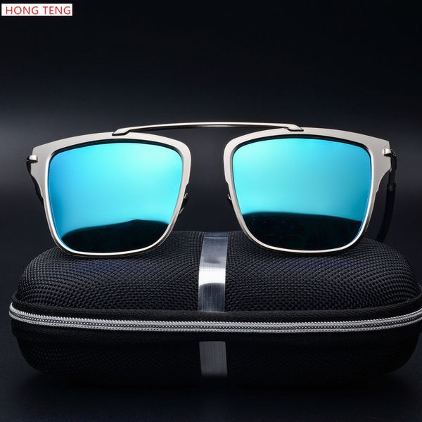 wholesale- hong teng new arrivals lens polarized sunglasses fashion men colorful glasses alloy frame with box, White;black
wholesale- hong teng new arrivals lens polarized sunglasses fashion men colorful glasses alloy frame with box, White;black